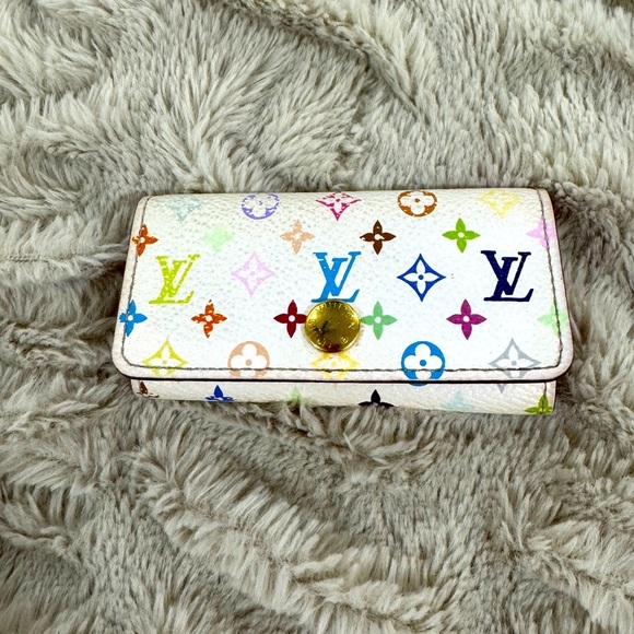 Louis Vuitton Handbags - Louis Vuitton Multicolor Key Pouch Murakami